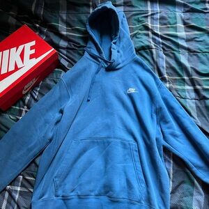 Nike Men's Hoodie in Blue
